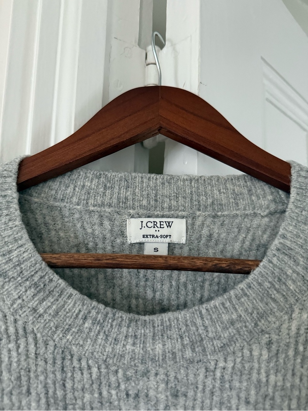 J. Crew Extra-soft Gray Sweater